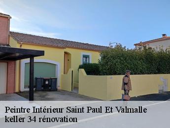 Peintre Intérieur  saint-paul-et-valmalle-34570 keller 34 rénovation