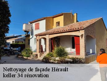 Nettoyage de façade 34 Hérault  keller 34 rénovation