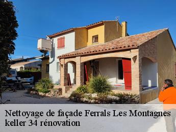 Nettoyage de façade  ferrals-les-montagnes-34210 keller 34 rénovation
