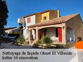 Nettoyage de façade  olmet-et-villecun-34700 keller 34 rénovation