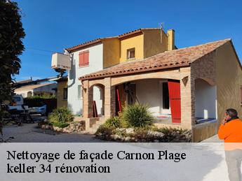 Nettoyage de façade  carnon-plage-34280 keller 34 rénovation