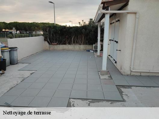 Nettoyage de terrasse