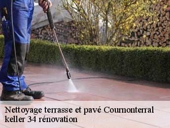 Nettoyage terrasse et pavé  cournonterral-34660 keller 34 rénovation