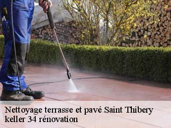Nettoyage terrasse et pavé  saint-thibery-34630 keller 34 rénovation