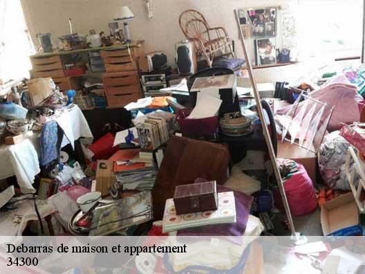 Debarras de maison et appartement  34300