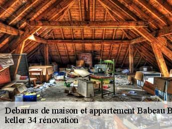 Debarras de maison et appartement  babeau-bouldoux-34360 keller 34 rénovation