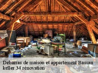 Debarras de maison et appartement  bassan-34290 keller 34 rénovation