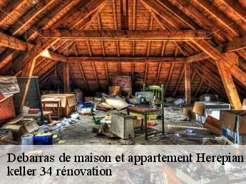 Debarras de maison et appartement  herepian-34600 keller 34 rénovation