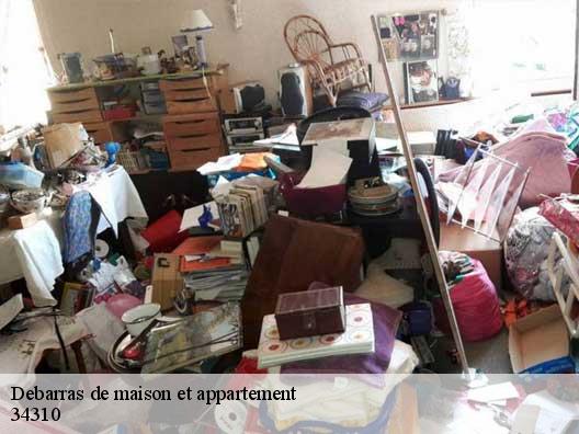 Debarras de maison et appartement 34310