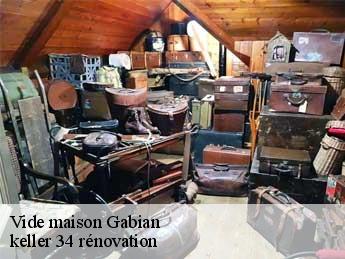 Vide maison  gabian-34320 keller 34 rénovation
